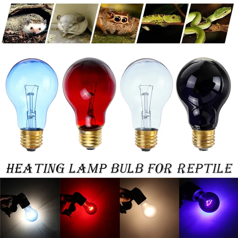1PCS E27 Pet Heating lamp Bulbs 50/75W Infrared Ceramic Emitter Heat Light Bulb Pet Brooder Chickens Reptile Lamp 110V 4 Colors
1PCS E27 Pet Heating lamp Bulbs 50/75W Infrared Ceramic Emitter Heat Light Bulb Pet Brooder Chickens Reptile Lamp 110V 4 Colors