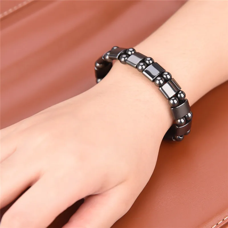 Elegant Far infrared Magnetic Therapy Bracelet Black Arthritis Carpal Tunnel Pain Relief Improves Blood Circulation Unisex 31
Elegant Far infrared Magnetic Therapy Bracelet Black Arthritis Carpal Tunnel Pain Relief Improves Blood Circulation Unisex 31