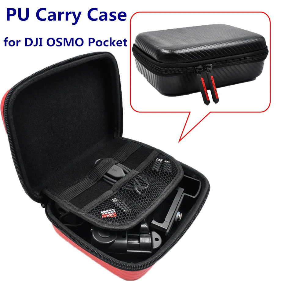 PU Carbon Grain Storage Bag For DJI OSMO Pocket Portable Travel Carry Case Cover For OSMO Pocket Accessories Protective Handbag
PU Carbon Grain Storage Bag For DJI OSMO Pocket Portable Travel Carry Case Cover For OSMO Pocket Accessories Protective Handbag
