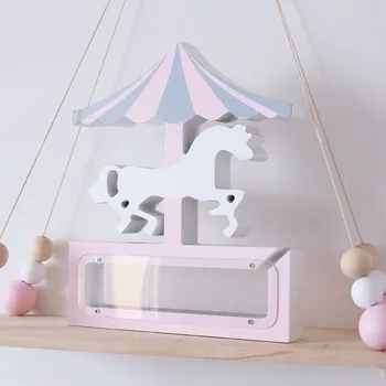 New Carousel Piggy Bank Transparent Money Box Best Birthday Gift Children's Room Decoration Valentine's Day Gift Favourite
New Carousel Piggy Bank Transparent Money Box Best Birthday Gift Children's Room Decoration Valentine's Day Gift Favourite