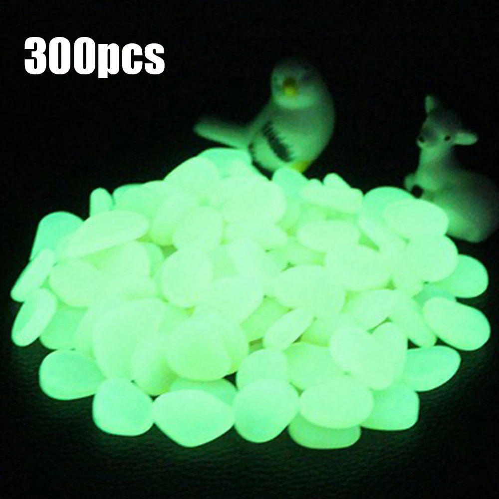 300pcs Glow in the Dark Garden Pebbles Glow Stones Rocks for Walkways Garden Path Patio Lawn Garden Yard Decor Luminous Stone
300pcs Glow in the Dark Garden Pebbles Glow Stones Rocks for Walkways Garden Path Patio Lawn Garden Yard Decor Luminous Stone