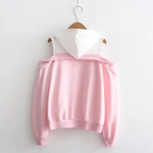 Casual Women Long Sleeve Hoodie Off shoulder Sweatshirt Jumper Pullover Size S-XL
Casual Women Long Sleeve Hoodie Off shoulder Sweatshirt Jumper Pullover Size S-XL