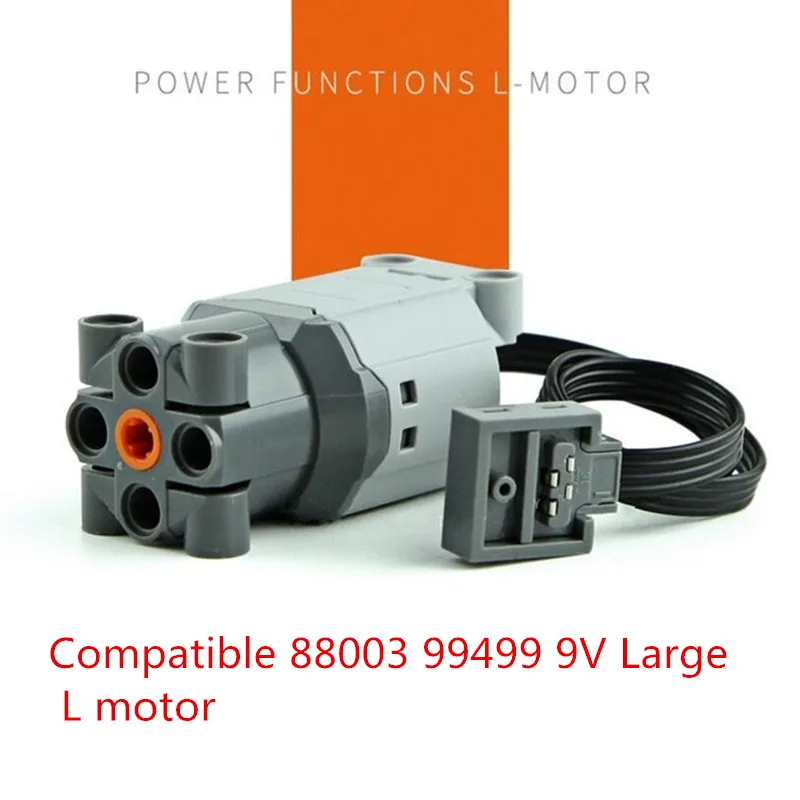 88003 L-Motors Legoing Power Functions Technic Motor Series Battery Box IR Remote Control Signal Receiver LED Light
88003 L-Motors Legoing Power Functions Technic Motor Series Battery Box IR Remote Control Signal Receiver LED Light