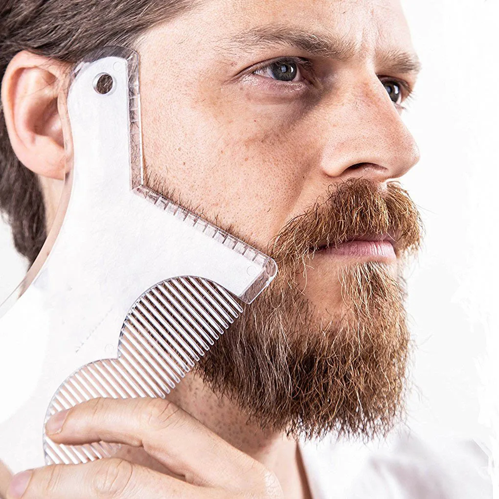 Kemei Double-sided Beard Shaping Styling Template Beard Comb Men Shaving Tools ABS Comb for Hair Beard Trim Template Combs
Kemei Double-sided Beard Shaping Styling Template Beard Comb Men Shaving Tools ABS Comb for Hair Beard Trim Template Combs