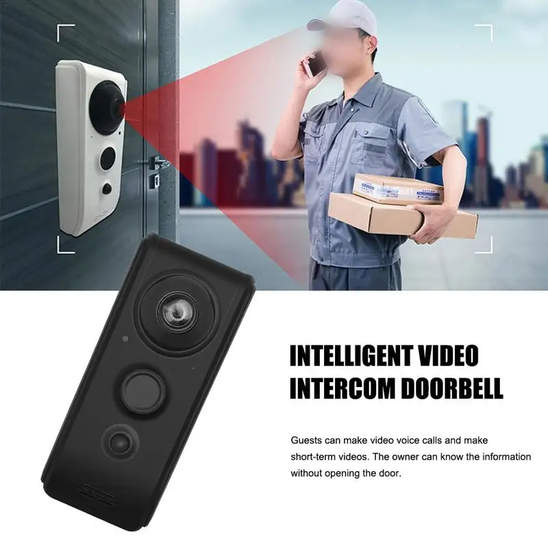 Wireless Intelligent WIFI Peep Hole Voice Intercom Remote Playback Video Surveillance Night Vision Wireless Video Doorbell
Wireless Intelligent WIFI Peep Hole Voice Intercom Remote Playback Video Surveillance Night Vision Wireless Video Doorbell