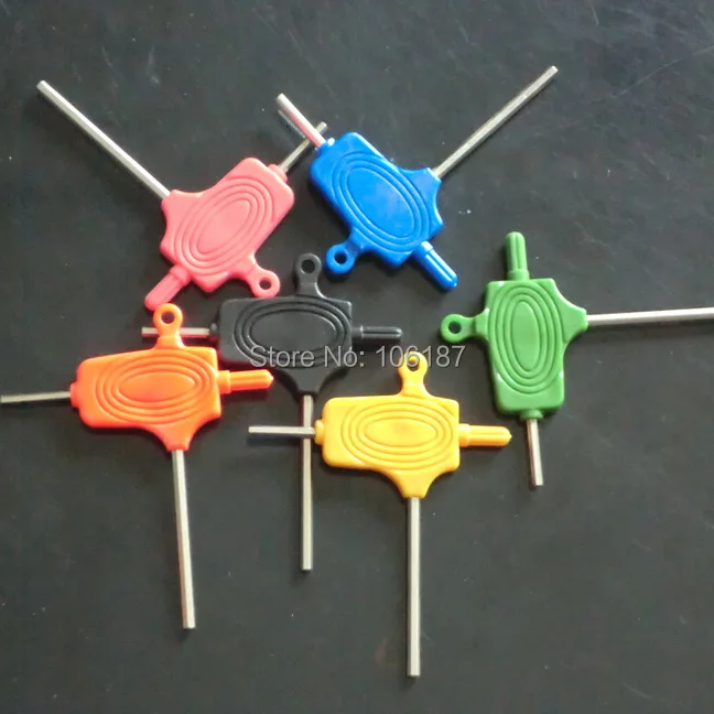 100Pcs Wholesale Mix Color Hex Key Tattoo Wrench Adjust Wrench Tool Repair Key For Repair Tattoo Machine Gun Part Accessory
100Pcs Wholesale Mix Color Hex Key Tattoo Wrench Adjust Wrench Tool Repair Key For Repair Tattoo Machine Gun Part Accessory