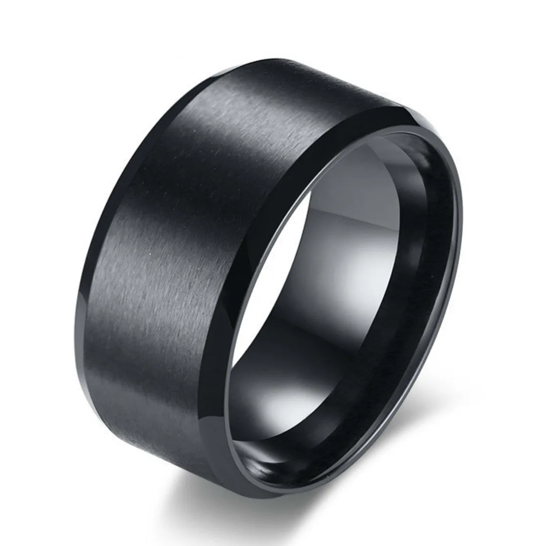 Men Black Ring Stainless Steel Rings For Engagement Wedding Band Comfort Fit Trendy Geometric Anillo Hombre Anillos Bague Homme
Men Black Ring Stainless Steel Rings For Engagement Wedding Band Comfort Fit Trendy Geometric Anillo Hombre Anillos Bague Homme
