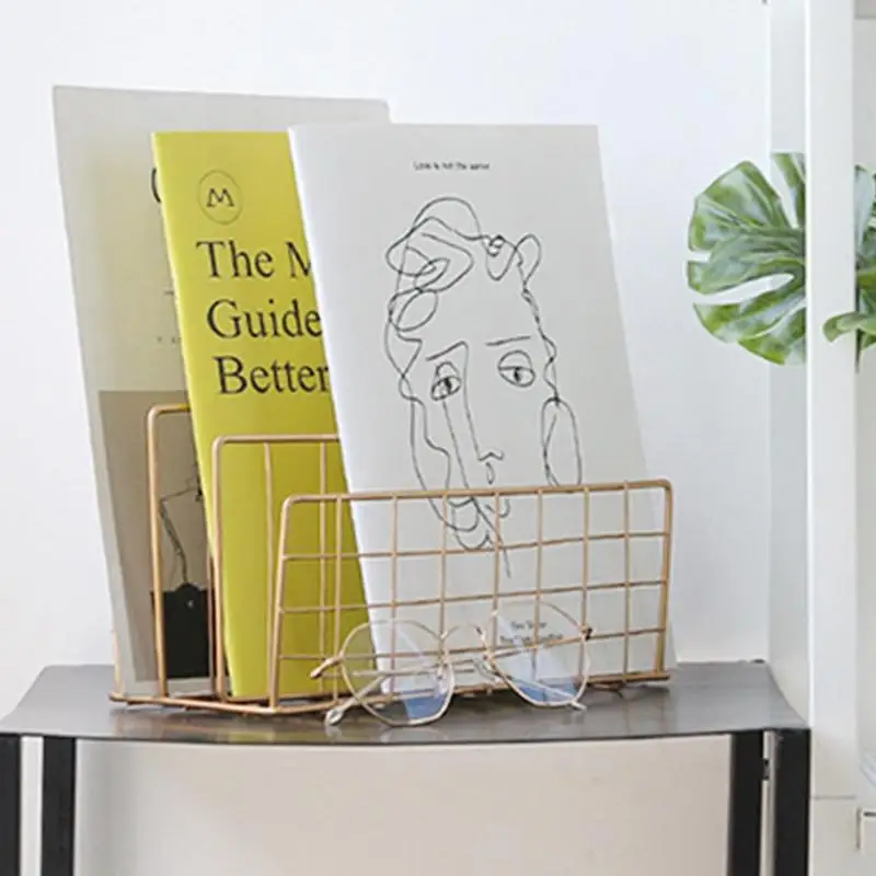 Nordic Style Grid Wrought Iron Newspapers And Periodicals Rack Book Magazine File Storage Rack
Nordic Style Grid Wrought Iron Newspapers And Periodicals Rack Book Magazine File Storage Rack
