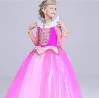 Free shipping Sleeping Beauty 110-150 costume fancy birthday gift girl dress Princess Aurora Dresses for girls party Costume
Free shipping Sleeping Beauty 110-150 costume fancy birthday gift girl dress Princess Aurora Dresses for girls party Costume