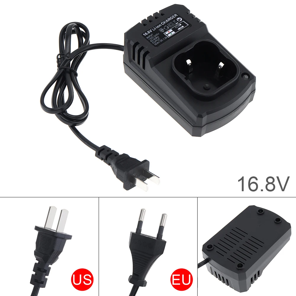 DC 16.8V Portable Lithium Battery Rechargeable Charger Support 100-240V Power Source for Lithium Electrical Drill /Screwdriver
DC 16.8V Portable Lithium Battery Rechargeable Charger Support 100-240V Power Source for Lithium Electrical Drill /Screwdriver