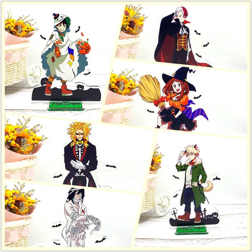 8 pcs/lot My hero academia Izuku Midoriya Bakugou Shoto All Might URARAKA Shota figure acrylic toys Anime Halloween dolls gift
8 pcs/lot My hero academia Izuku Midoriya Bakugou Shoto All Might URARAKA Shota figure acrylic toys Anime Halloween dolls gift
