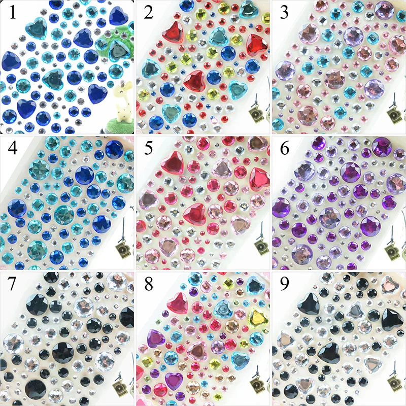 Heart Diamond 3D Stickers Kawaii Colorful Acrylic Decorative Adhesive Stickers Decorations Diary Diy Albums Novelty Stationery
Heart Diamond 3D Stickers Kawaii Colorful Acrylic Decorative Adhesive Stickers Decorations Diary Diy Albums Novelty Stationery