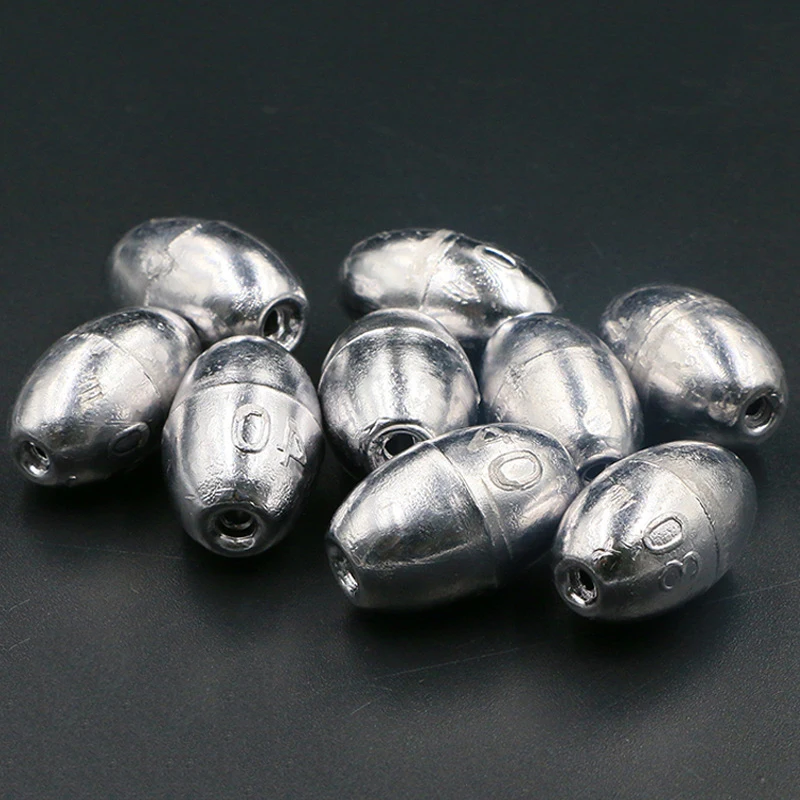 50PCS 0.35-3g Quick Sinker Fishing Olive Shape Rig Sinkers Angling Lead Weight Split Shot Sinking Bait
50PCS 0.35-3g Quick Sinker Fishing Olive Shape Rig Sinkers Angling Lead Weight Split Shot Sinking Bait