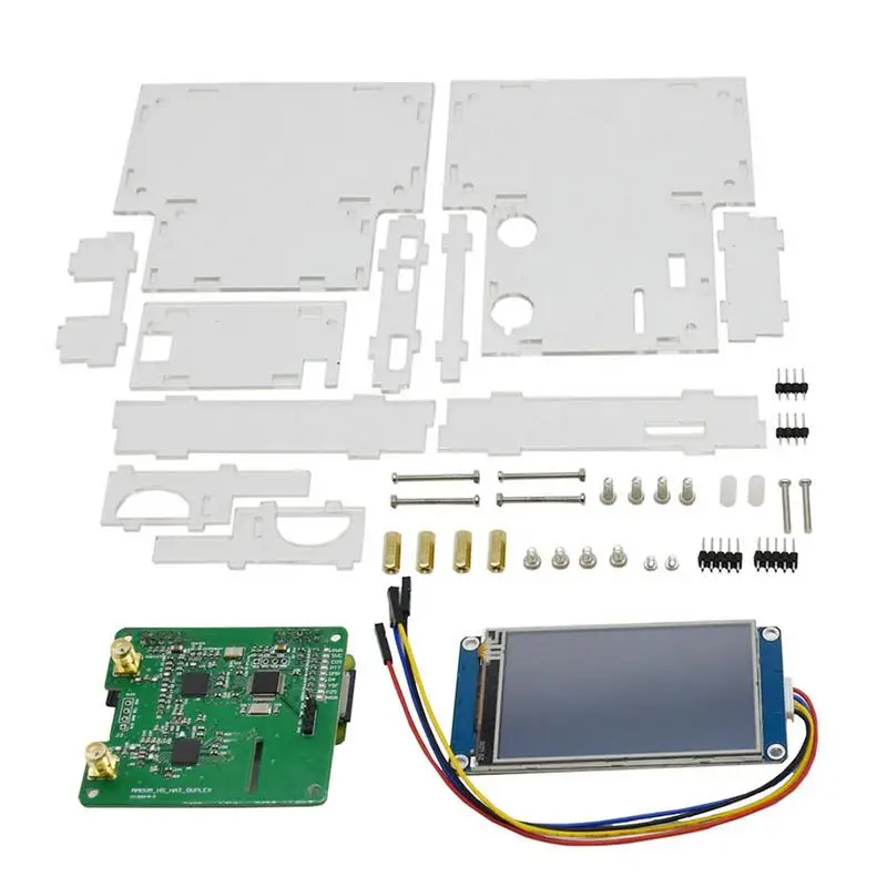 Duplex MMDVM Hotspot Support P25 DMR YSF + Raspberry Pi Zero + 2pcs Antenna + 3.2 LCD + Exclouse Case - Transparent
Duplex MMDVM Hotspot Support P25 DMR YSF + Raspberry Pi Zero + 2pcs Antenna + 3.2 LCD + Exclouse Case - Transparent