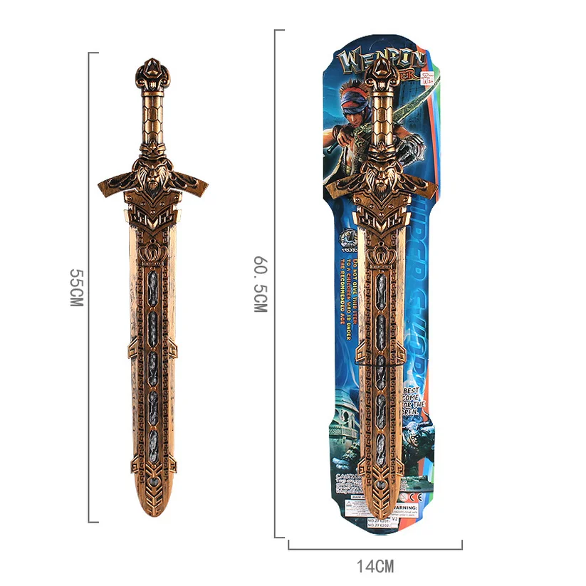 2019 New Bronze Weapon Combination Creative Model Simulation Children's Toys Weapons Cosplay Sword Knight Toys for Children
2019 New Bronze Weapon Combination Creative Model Simulation Children's Toys Weapons Cosplay Sword Knight Toys for Children