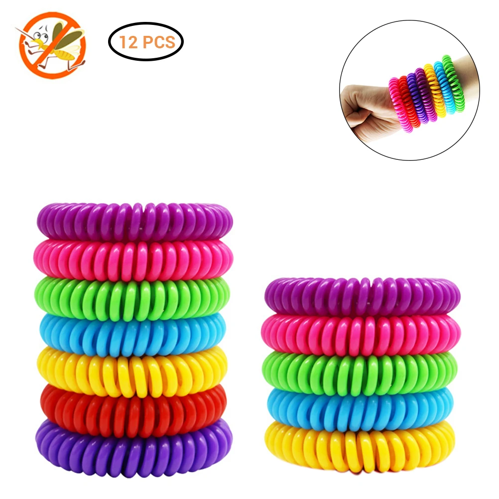 12Pcs Anti Mosquito Repellent Bracelets Multicolor Pest Control Bracelets Insect Protection Camping Outdoor Adults Kids
12Pcs Anti Mosquito Repellent Bracelets Multicolor Pest Control Bracelets Insect Protection Camping Outdoor Adults Kids