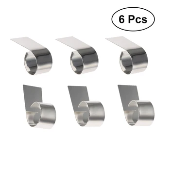 6pcs Stainless Steel Napkin Rings Decorative Silver Metal Round Napkin Ring Holders for Wedding Banquet Evening Dinner Party
6pcs Stainless Steel Napkin Rings Decorative Silver Metal Round Napkin Ring Holders for Wedding Banquet Evening Dinner Party