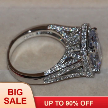 Fashion Jewelry Majestic Sensation 192pcs Cz 5A Zircon stone 14KT White Gold Filled Engagement Wedding Band Ring Set Sz 5-11
Fashion Jewelry Majestic Sensation 192pcs Cz 5A Zircon stone 14KT White Gold Filled Engagement Wedding Band Ring Set Sz 5-11