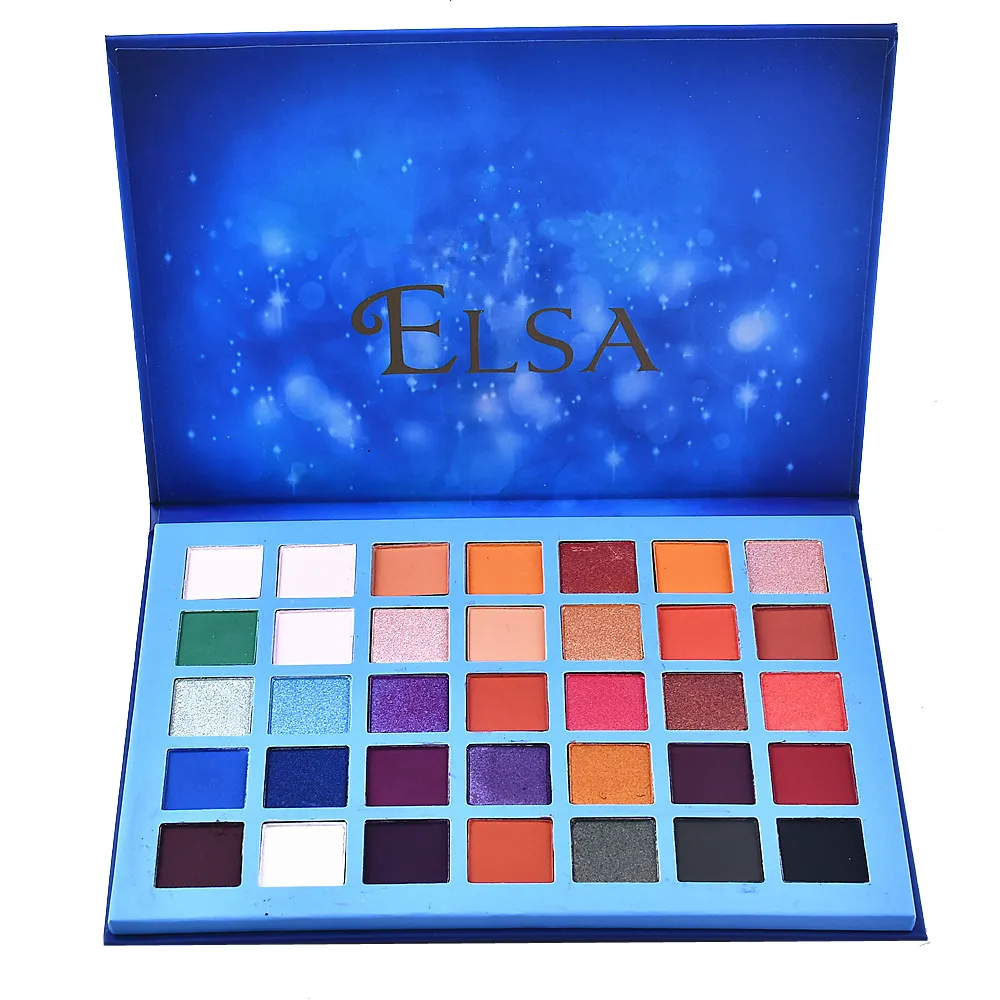 ELSA Eye Shadow 35Colors Cosmetic Powder Eyeshadow Palette Makeup Natural Shimmer Matt Set
ELSA Eye Shadow 35Colors Cosmetic Powder Eyeshadow Palette Makeup Natural Shimmer Matt Set