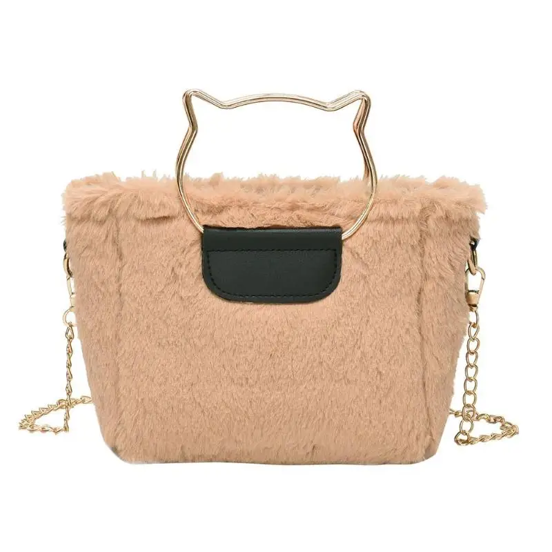 Fashion Winter Fur Women Bag Female Casual Clutch Totes Shoulder Bag Girls Messenger Handbag Phone Bags Cat Shape Handle Bag
Fashion Winter Fur Women Bag Female Casual Clutch Totes Shoulder Bag Girls Messenger Handbag Phone Bags Cat Shape Handle Bag