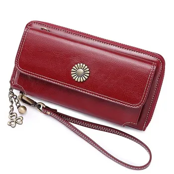 luxury brand Women Clutch cow Leather Wallet Female Long Wallet Women Zipper Purse Strap Money Bag Purse For Iphone 7-8
luxury brand Women Clutch cow Leather Wallet Female Long Wallet Women Zipper Purse Strap Money Bag Purse For Iphone 7-8