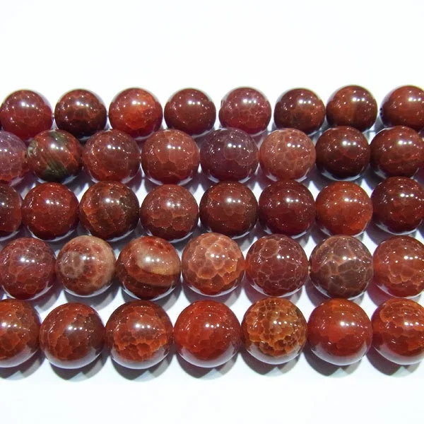 Хороший 12 мм круглые Агаты огонь мексиканский Импорт Бусины около 30 шт|beads beads|fire