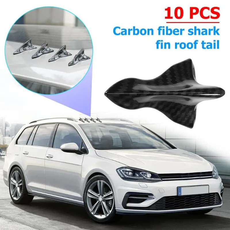 10pcs Shark Fin Kit Diffuser Spoiler Roof Wing Windshield Vortex Generator Universal Shark Fin Car-styling Accessories
10pcs Shark Fin Kit Diffuser Spoiler Roof Wing Windshield Vortex Generator Universal Shark Fin Car-styling Accessories
