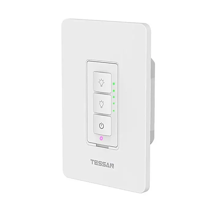 Smart Dimmer Switch for Dimmable LED Lights WiFi Light Switch Works with Alexa and Google Assistant Light Connectors Switch
Smart Dimmer Switch for Dimmable LED Lights WiFi Light Switch Works with Alexa and Google Assistant Light Connectors Switch