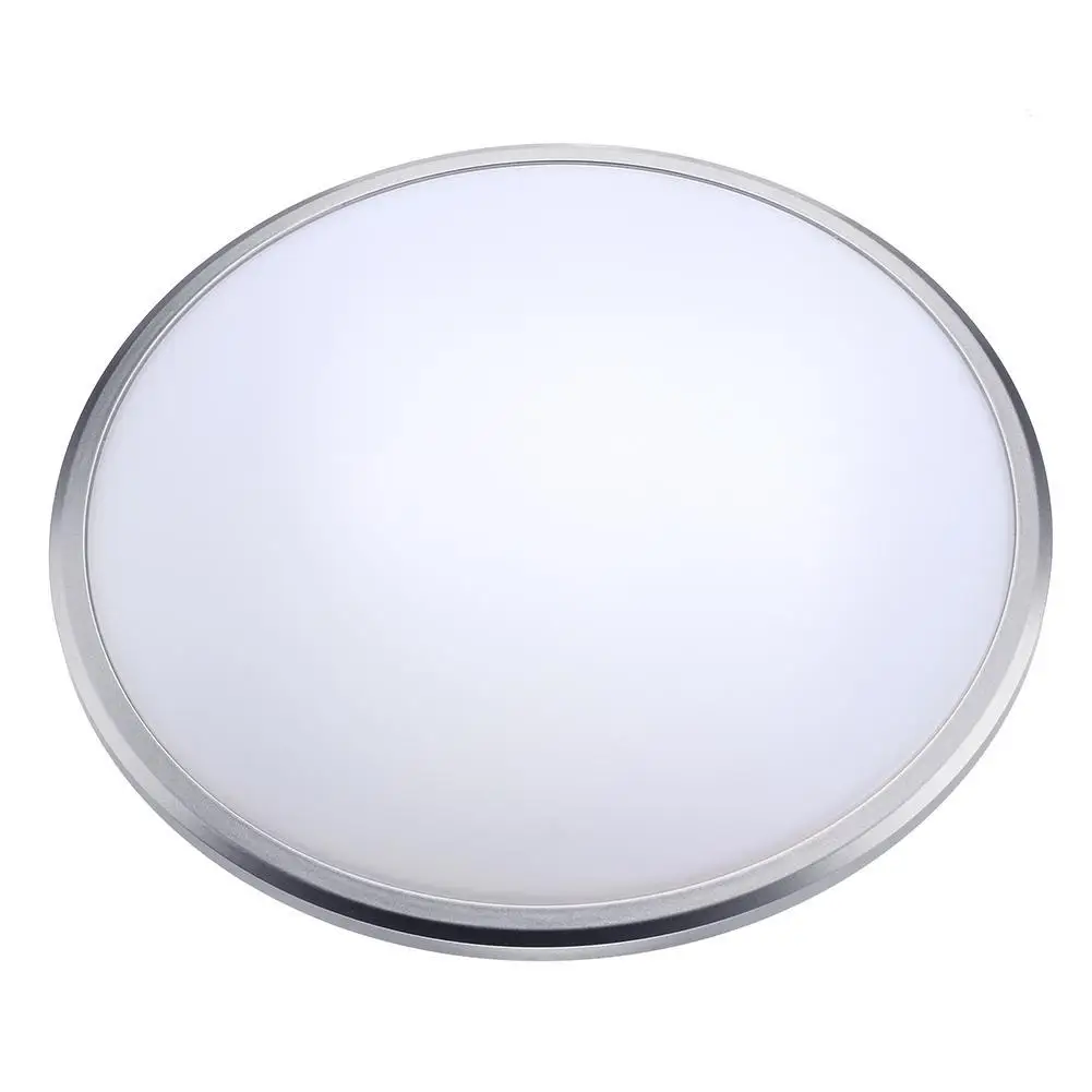Modern LED Ceiling Lights Dia 380mm Aluminum+Acrylic High Brightness Cool White 40W LED Lamp For Living Room Bedroom Silver
Modern LED Ceiling Lights Dia 380mm Aluminum+Acrylic High Brightness Cool White 40W LED Lamp For Living Room Bedroom Silver
