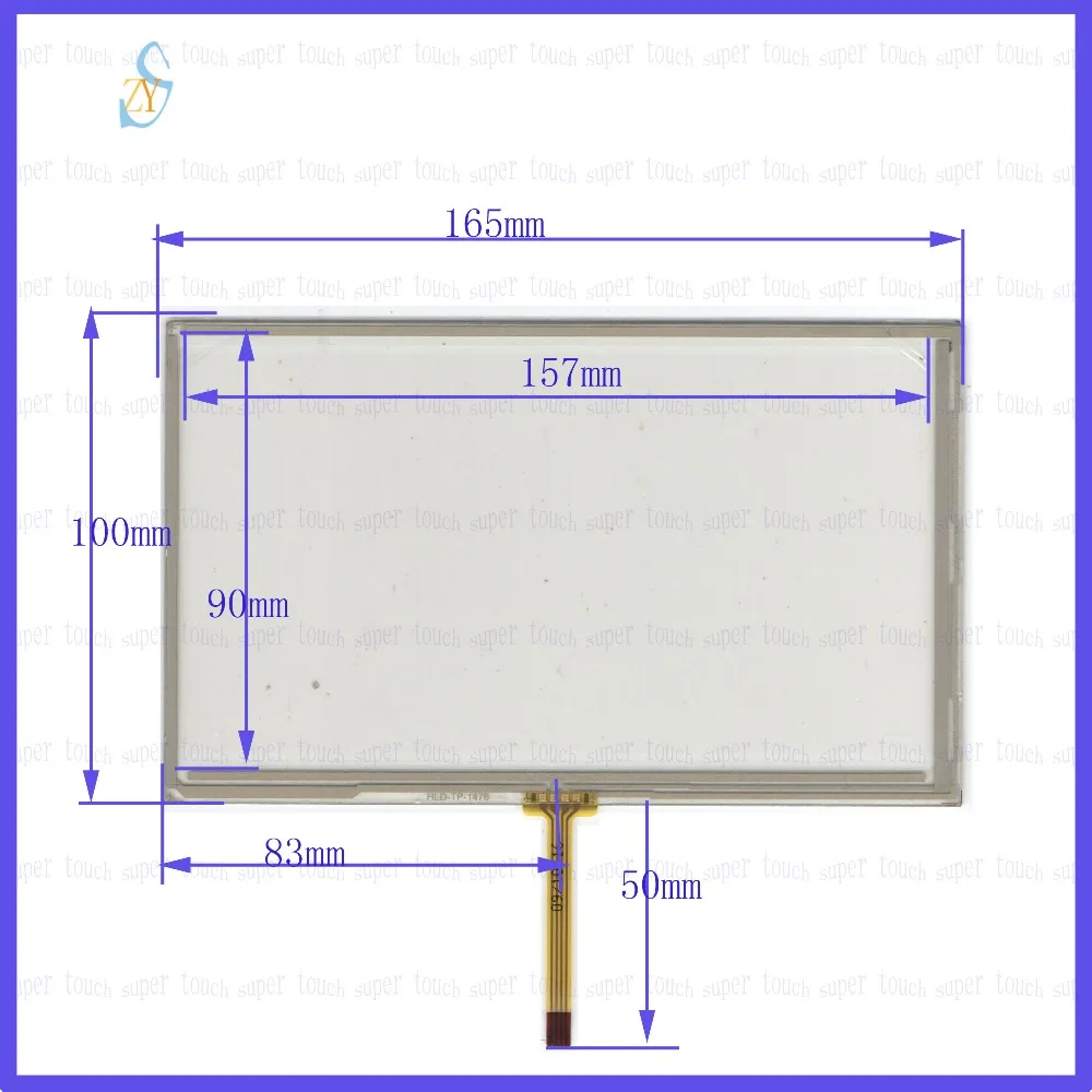 ZhiYuSun 7inch 165mm*100mm Touch Screen panel4 wire resistive USB overlay kit 165*100 touchpad compatible HLD-TP-1556
ZhiYuSun 7inch 165mm*100mm Touch Screen panel4 wire resistive USB overlay kit 165*100 touchpad compatible HLD-TP-1556