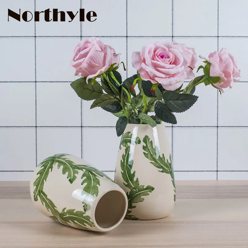 Plant theme ceramic vase home decoration floor vase wedding decor porcelain flower bottle ceramic terrarium
Plant theme ceramic vase home decoration floor vase wedding decor porcelain flower bottle ceramic terrarium