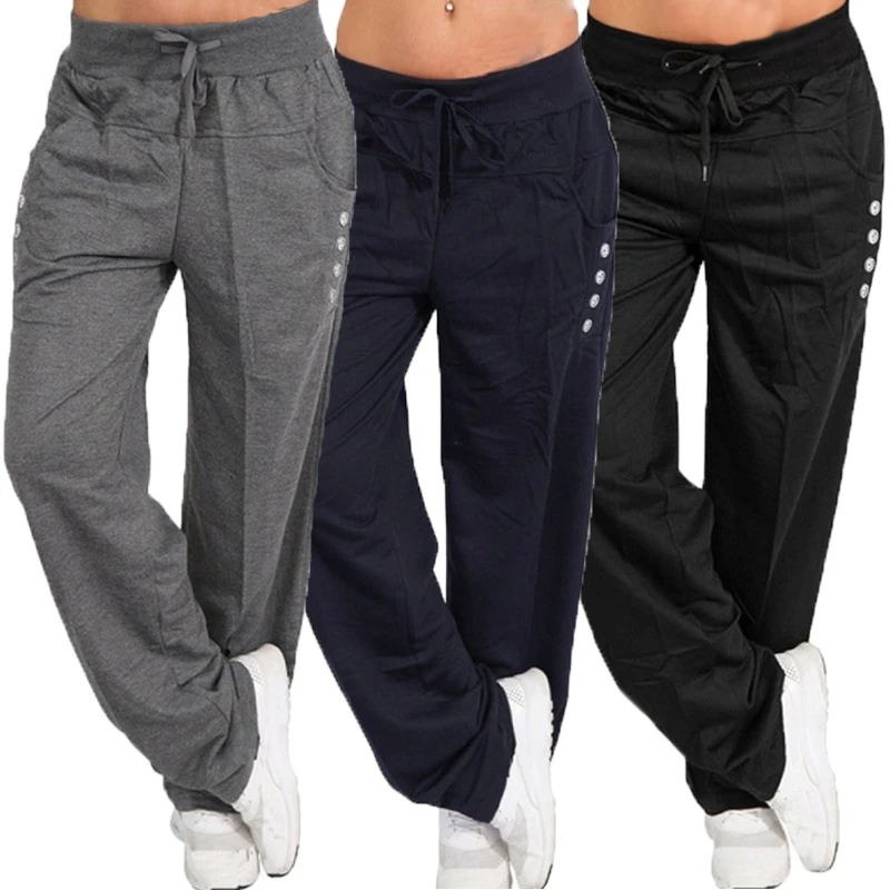 Casual Men Sweatpants Tracksuits Harem Man Trousers Loose Fitness Button Side Decor Drawstring Sporting Joggers Workouts Unisex
Casual Men Sweatpants Tracksuits Harem Man Trousers Loose Fitness Button Side Decor Drawstring Sporting Joggers Workouts Unisex