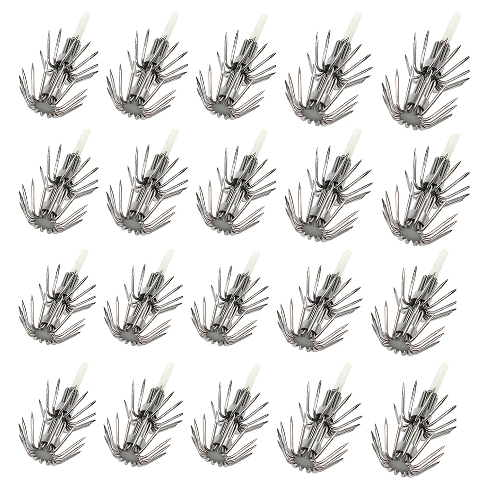 20PCS Fishing Hooks Luminous Squid Jig Hooks Wood Shrimp Jig Umbrella Hooks 2.0#/2.5#/3.0#/3.5# 4.0# for Crap Fishing Tackle
20PCS Fishing Hooks Luminous Squid Jig Hooks Wood Shrimp Jig Umbrella Hooks 2.0#/2.5#/3.0#/3.5# 4.0# for Crap Fishing Tackle