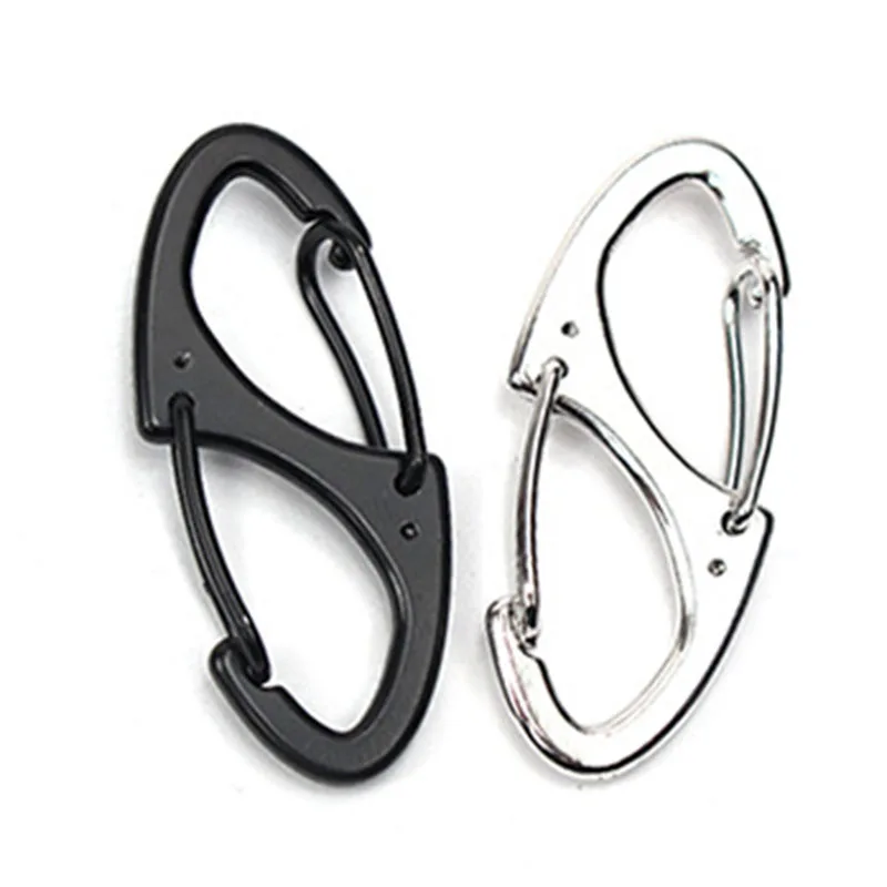 10 Pcs Practical Outdoor Sports 8-Shaped Small Carabiner Snap Alloy Climbing Buckle Camping Hiking Clip Hook Keychain
10 Pcs Practical Outdoor Sports 8-Shaped Small Carabiner Snap Alloy Climbing Buckle Camping Hiking Clip Hook Keychain