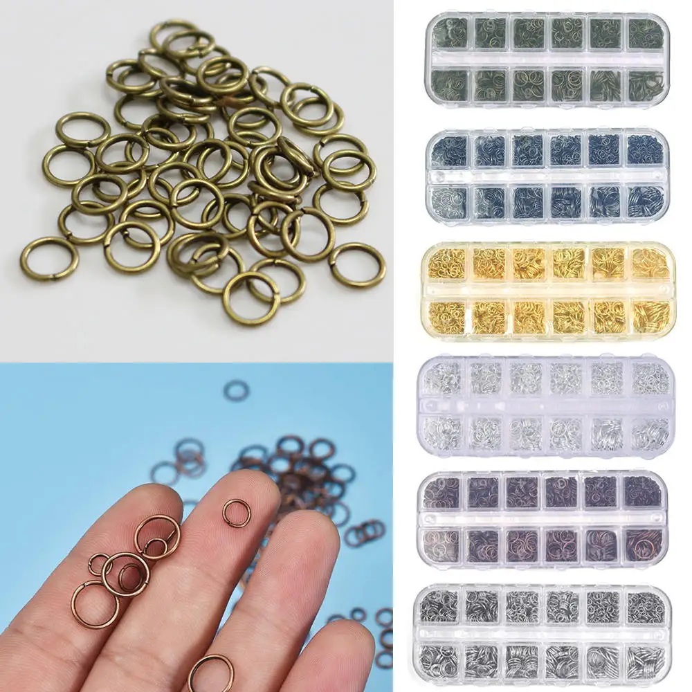 Mixed Stainless Steel Open Jump Rings Findings 4-10mm Round Tone For DIY Jewelry Craft Making Supplies With Box
Mixed Stainless Steel Open Jump Rings Findings 4-10mm Round Tone For DIY Jewelry Craft Making Supplies With Box