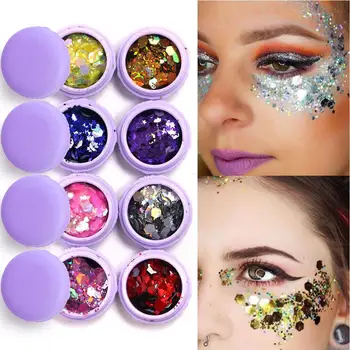 Multicolor Glitter Eyeshadow Shines Pigment Cosmetics Festival Women Beauty Makeup Shimmer Face/Body/Eye Glitter Sequin
Multicolor Glitter Eyeshadow Shines Pigment Cosmetics Festival Women Beauty Makeup Shimmer Face/Body/Eye Glitter Sequin