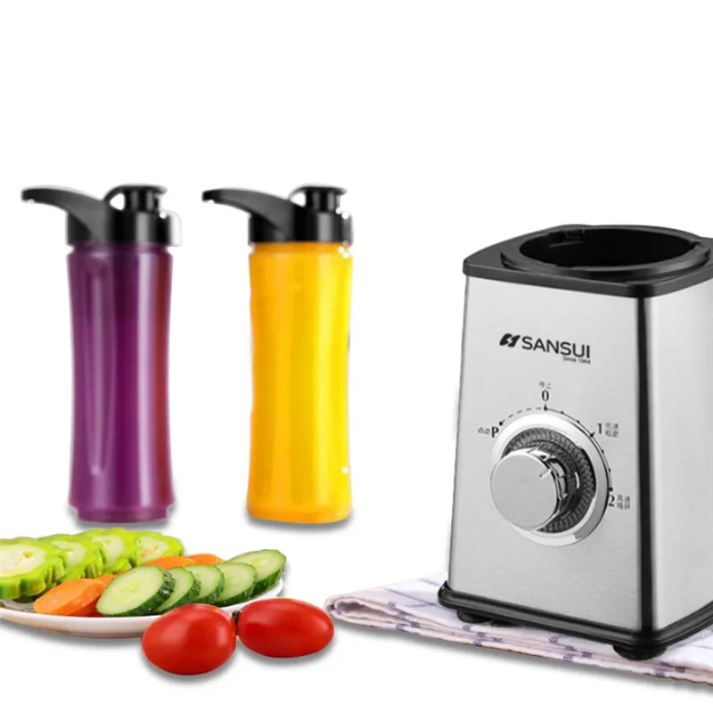SANSUI 550ml MJ-30F2 Portable Mini Electric Juicer Blenders-Milkshake Processor Meat Grinder Automatic Vegetable Fruit Citrus
SANSUI 550ml MJ-30F2 Portable Mini Electric Juicer Blenders-Milkshake Processor Meat Grinder Automatic Vegetable Fruit Citrus