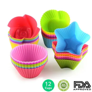 12pcs Silicone Mold Heart Cupcake Soap Silicone Cake Mold Muffin Baking Mold Tools Bakery Pastry Tools Bakeware Kitchen
12pcs Silicone Mold Heart Cupcake Soap Silicone Cake Mold Muffin Baking Mold Tools Bakery Pastry Tools Bakeware Kitchen
