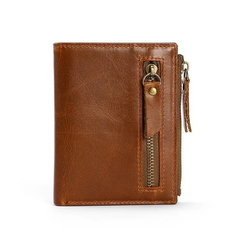 Trend Retro Genuine Leather Wallet Men Wallets Credit Card Holders Coin Pocket Money Purse Zipper Clutch Bags Carteira Masculina
Trend Retro Genuine Leather Wallet Men Wallets Credit Card Holders Coin Pocket Money Purse Zipper Clutch Bags Carteira Masculina