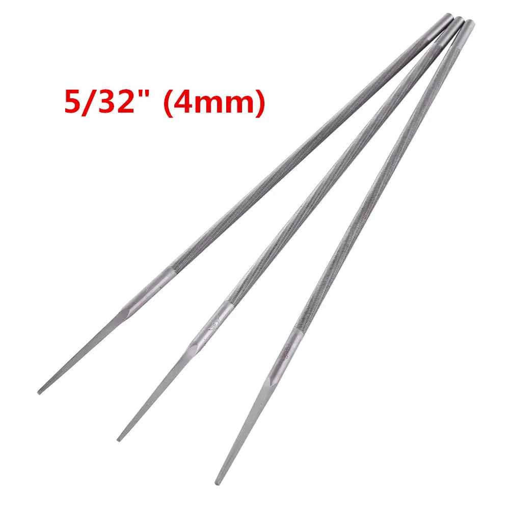 3x 5/32" 4mm Woodworking Tool Saw Chain Files Sharpener Round Sharp Chainsaw Files
3x 5/32" 4mm Woodworking Tool Saw Chain Files Sharpener Round Sharp Chainsaw Files