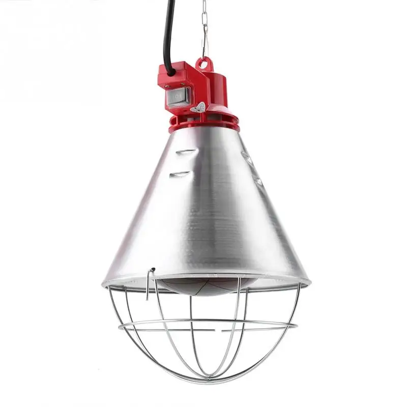 Pet Heating Lamp Infrared Red Heat Lamp Bulb with Hi-Low Setting Light for Chicks Pig Poultry EU Plug 220V
Pet Heating Lamp Infrared Red Heat Lamp Bulb with Hi-Low Setting Light for Chicks Pig Poultry EU Plug 220V