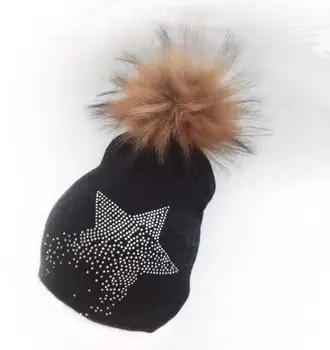 4 months-3 years children's winter infant baby kids faux fur star diamond hat cap beanie with pom pom beanie for boys and girl
4 months-3 years children's winter infant baby kids faux fur star diamond hat cap beanie with pom pom beanie for boys and girl