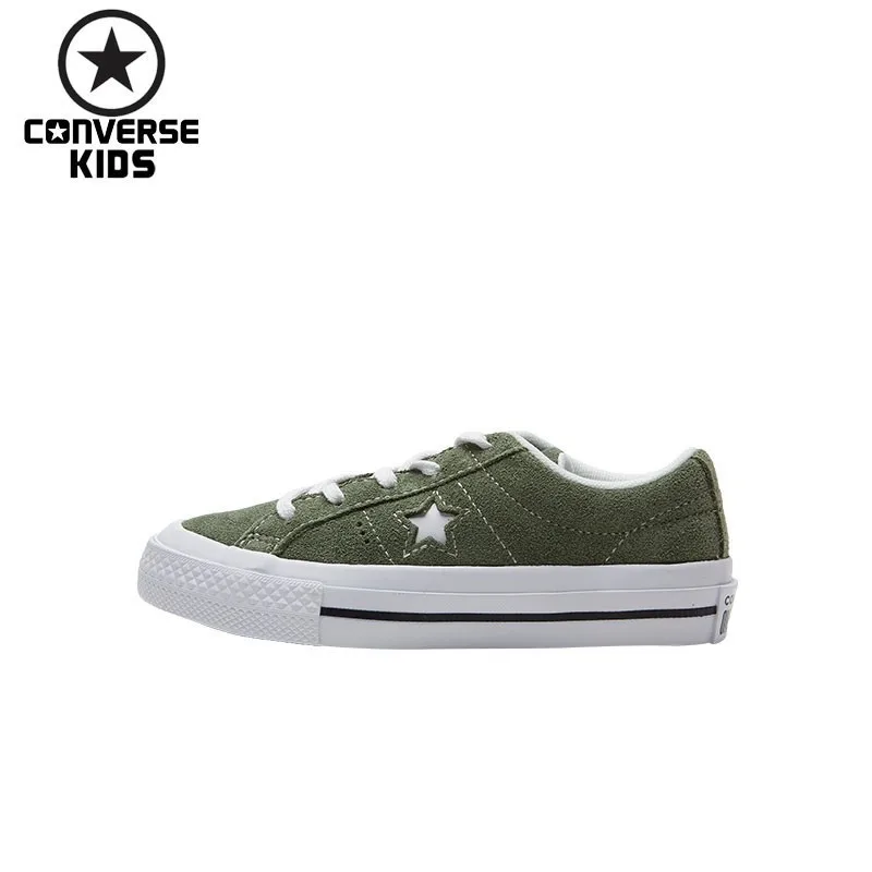 CONVERSE Children's Shoes OneStar Anti-slippery Sneakers Leisure Time Lacr-up Canvas Shoes #361804C-R 361805C-R
CONVERSE Children's Shoes OneStar Anti-slippery Sneakers Leisure Time Lacr-up Canvas Shoes #361804C-R 361805C-R