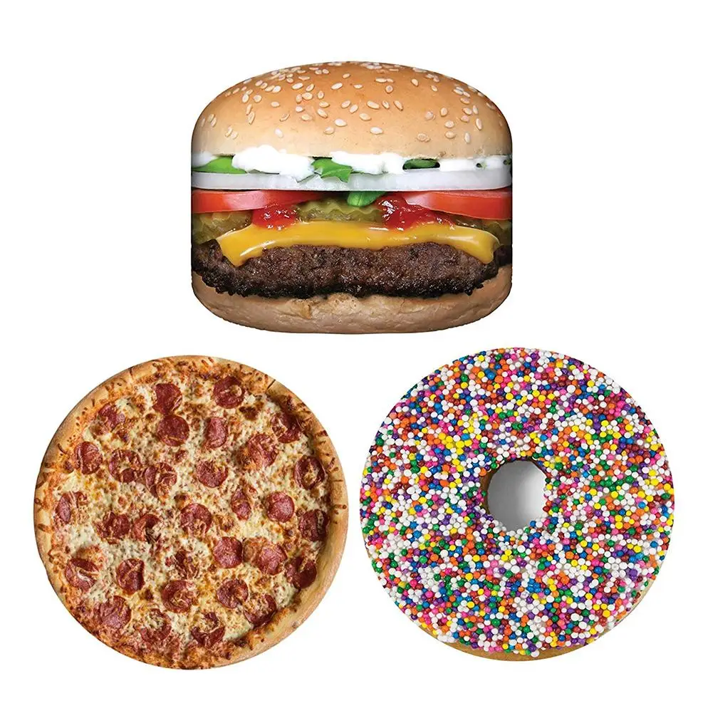 Round Blanket Pizza Hamburger Donut Appearance Home Adult Double Blanket Children's Thicken Blanket
Round Blanket Pizza Hamburger Donut Appearance Home Adult Double Blanket Children's Thicken Blanket