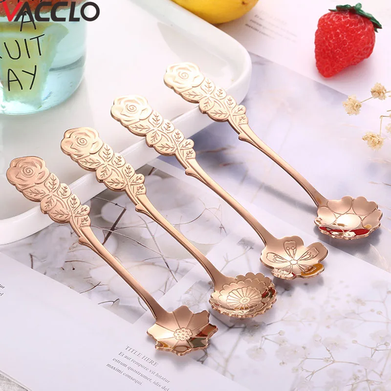 Vacclo 1pc Spoons Coffee Spoon Vintage Table Spoon Antique Tea Spoons Coffee Royal Style Stainless Steel Carved Fork Tableware
Vacclo 1pc Spoons Coffee Spoon Vintage Table Spoon Antique Tea Spoons Coffee Royal Style Stainless Steel Carved Fork Tableware
