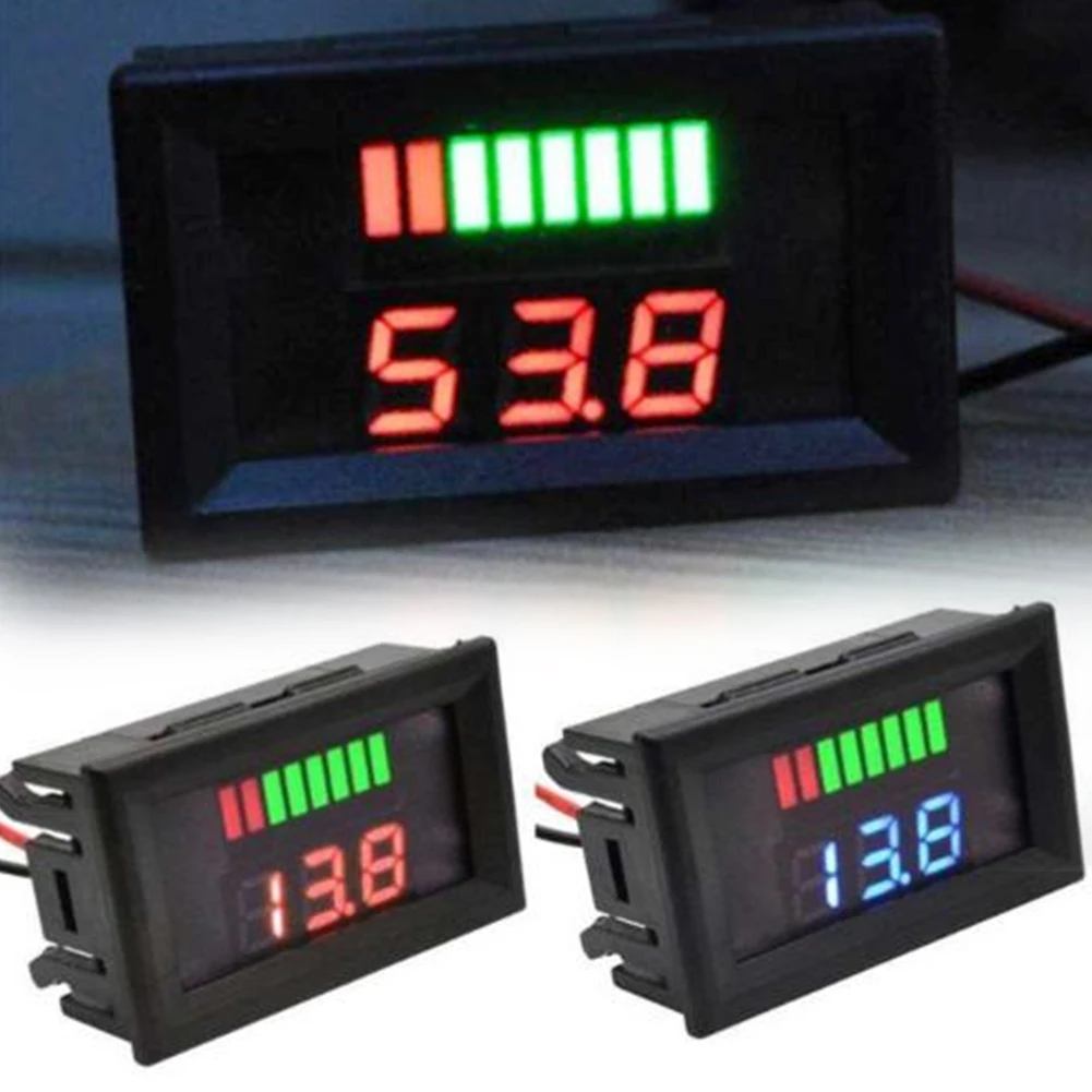 Universal Led Battery Gauge Mini Auto Accessories Portable Test Car Motorcycle Voltmeter Tester Dual Display Digital Meter
Universal Led Battery Gauge Mini Auto Accessories Portable Test Car Motorcycle Voltmeter Tester Dual Display Digital Meter