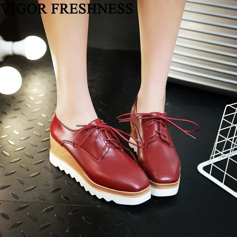 VIGOR FRESHNESS Platform Women Sneakers Woman Shoes Wedges Pumps High Heels Shoes Autumn White Sneakers Ladies Pumps Spring WB27
VIGOR FRESHNESS Platform Women Sneakers Woman Shoes Wedges Pumps High Heels Shoes Autumn White Sneakers Ladies Pumps Spring WB27