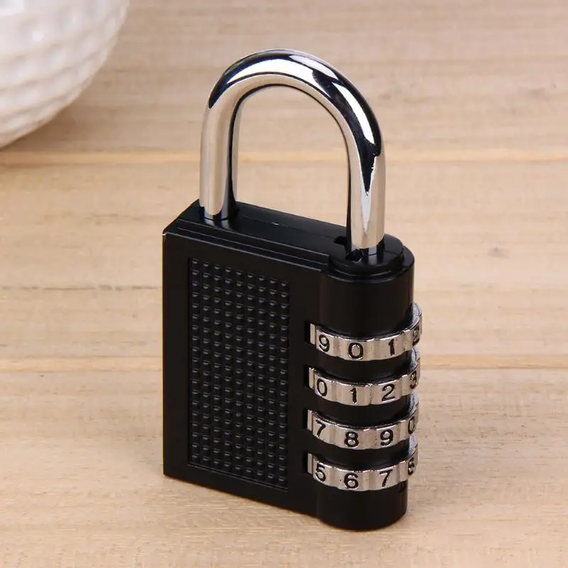4 Dial Digit Password Lock Combination Suitcase Luggage Metal Code Padlock Zinc Alloy Cupboard Cabinet Locker Home Safe Guard
4 Dial Digit Password Lock Combination Suitcase Luggage Metal Code Padlock Zinc Alloy Cupboard Cabinet Locker Home Safe Guard