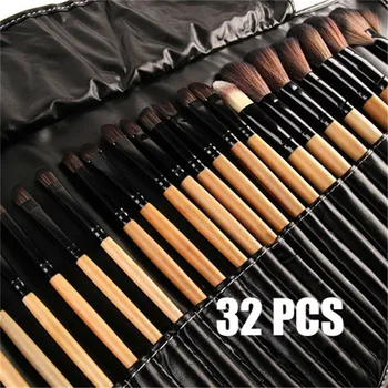32 PCS Wood Makeup Brush Nylon Soft Silky Loose powder Tool Durable High Quality
32 PCS Wood Makeup Brush Nylon Soft Silky Loose powder Tool Durable High Quality