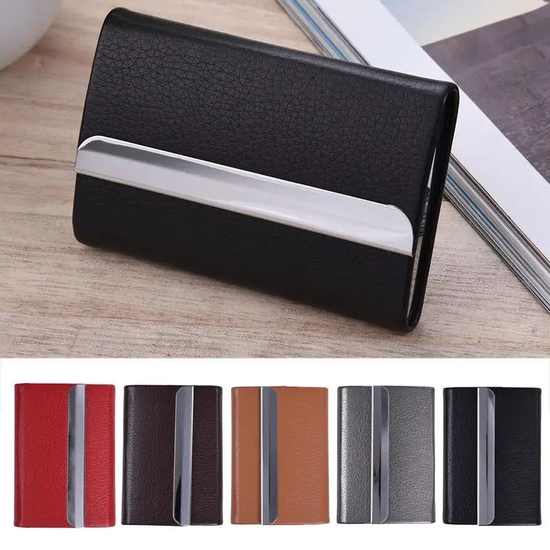 Artificial Leather Fashion Business Name Card Holder Metal Stainless Steel Name Card Box Card Holder Card Case For School Office
Artificial Leather Fashion Business Name Card Holder Metal Stainless Steel Name Card Box Card Holder Card Case For School Office